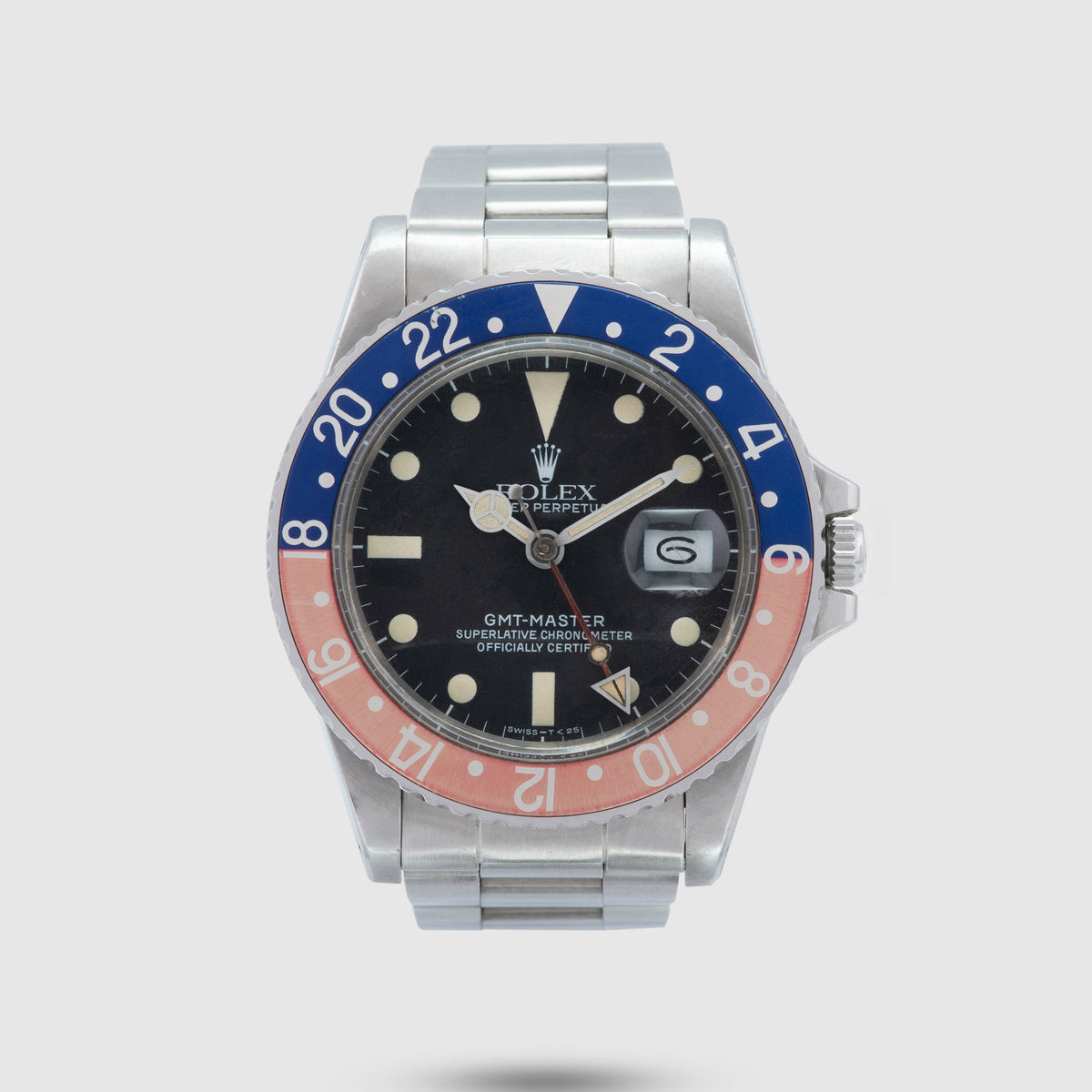 1982 Rolex GMT Master II Unpolished Ref. 16750