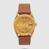 1962 Rolex Oyster Perpetual Date 18K Tropical Dial 'Beyer' Double Signed Ref. 1500