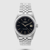 1957 Rolex Datejust White Gold Gilt Dial Rare Big Logo Jubilee Bracelet Ref. 6605