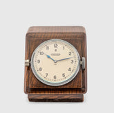 Vintage Jaeger wooden Desk clock