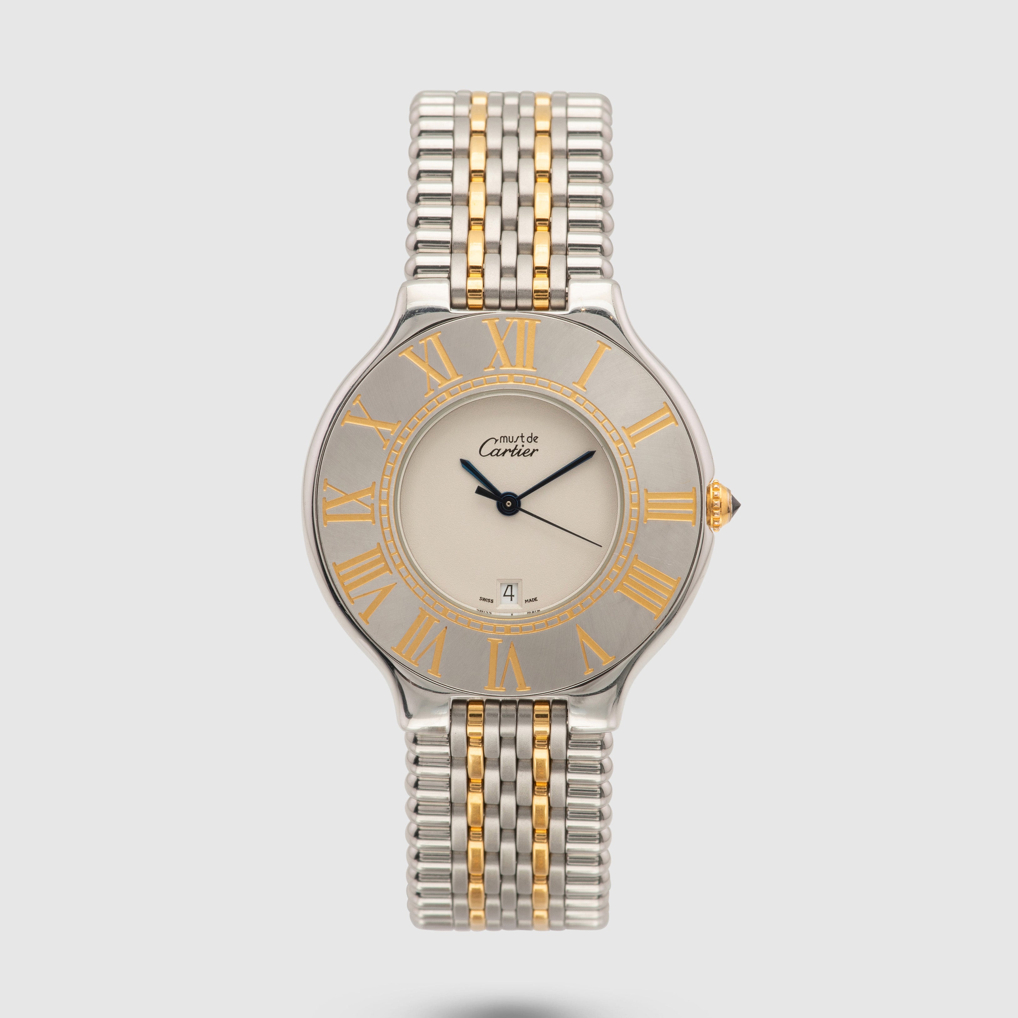 1990's Cartier Must 21 St/G Ref. 126000P (with Papers)