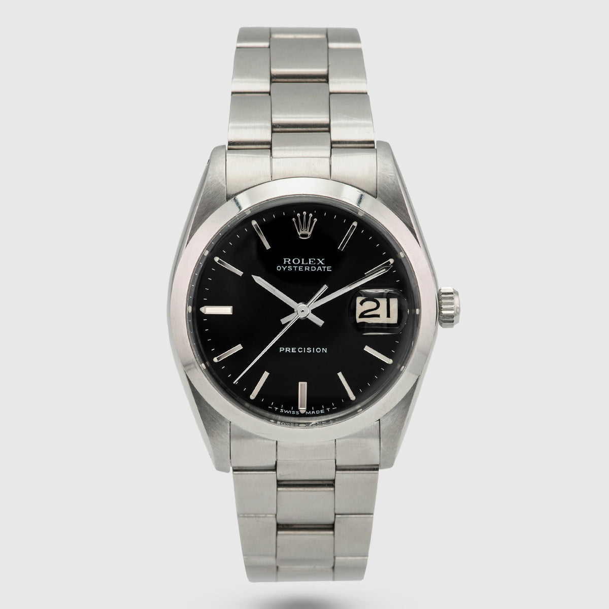 1967 Rolex Oyster Date Precision Black Dial Ref. 6694