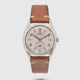 1946 Rolex Rare Big Bubbleback 36mm Arabic Radium dial Ref. 5028