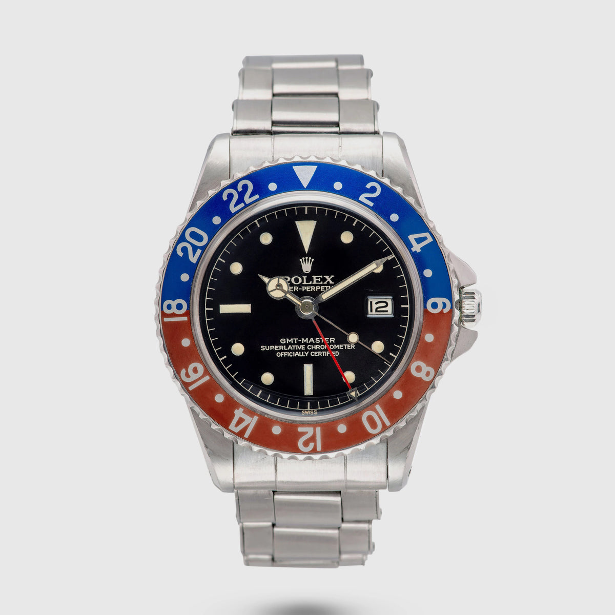 1960 Rolex GMT Master PCG Chapter Ring Gilt Dial Ref. 1675