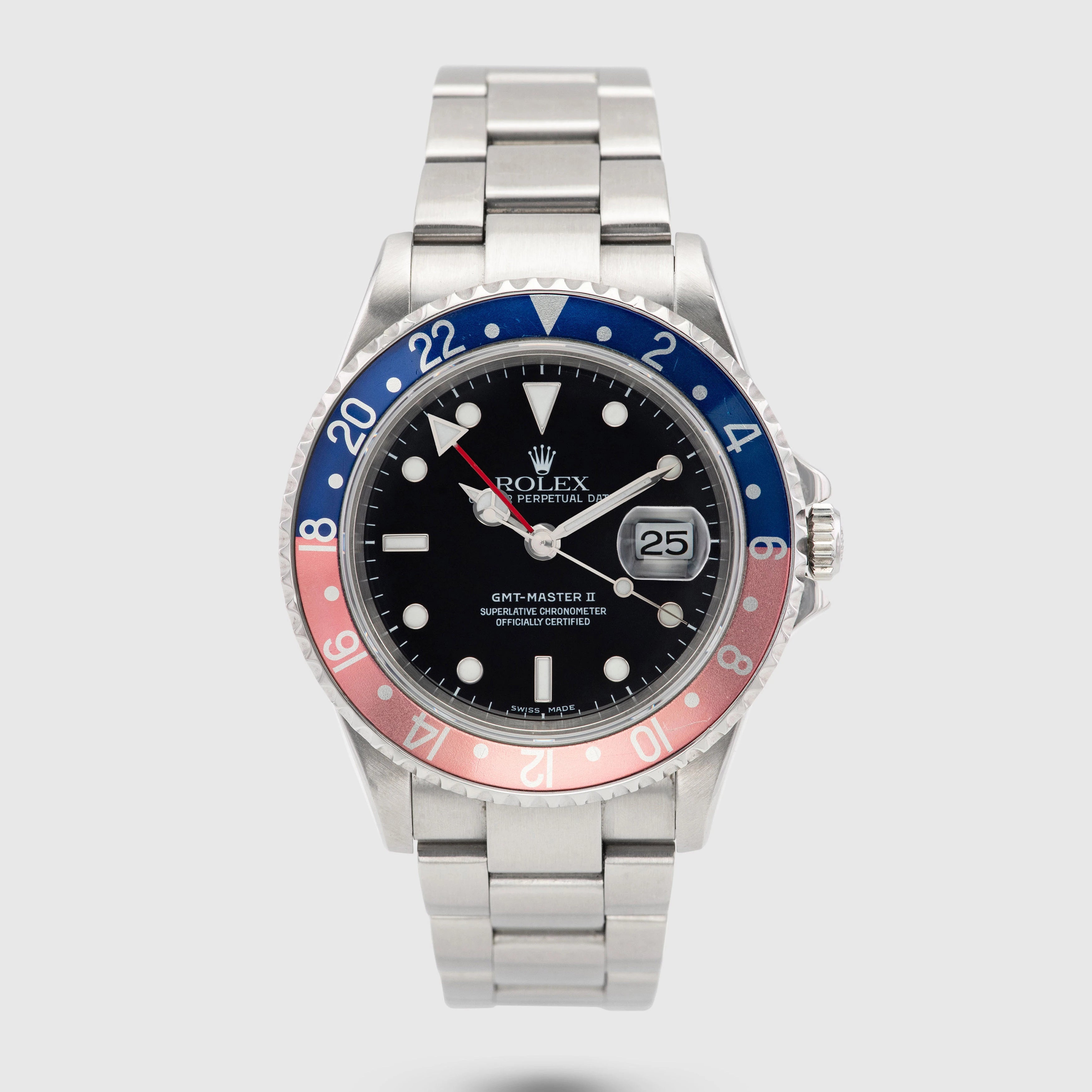 2005 Rolex GMT Master II 'Pepsi' Ref. 16710 (Full Set)