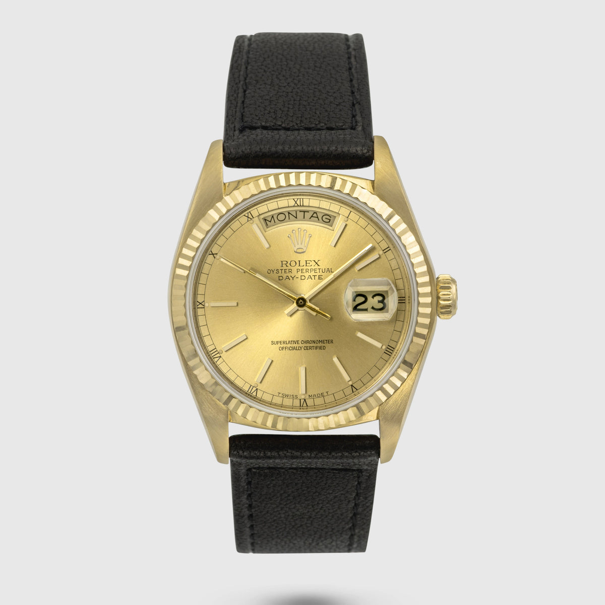 1980 Rolex Day Date Champagne Dial Ref. 18038