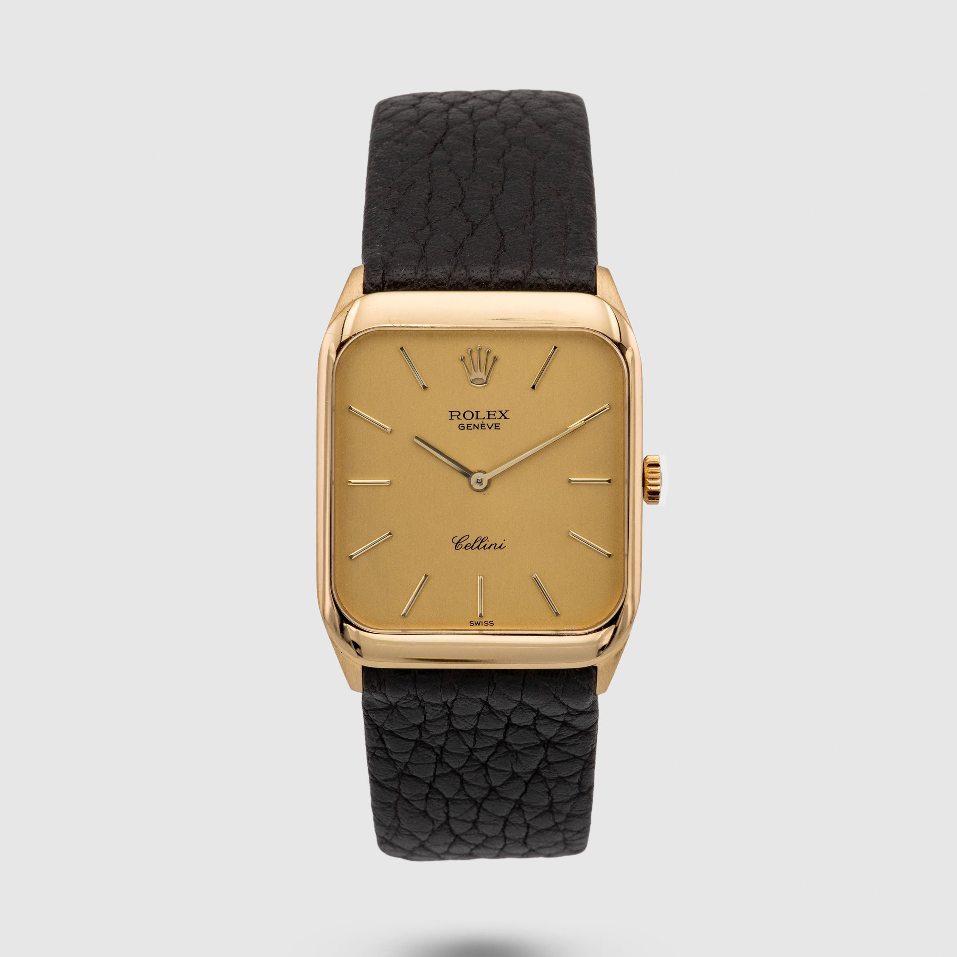 1976 Rolex Cellini Champagne Dial 18k Yellow Gold Ref. 4135