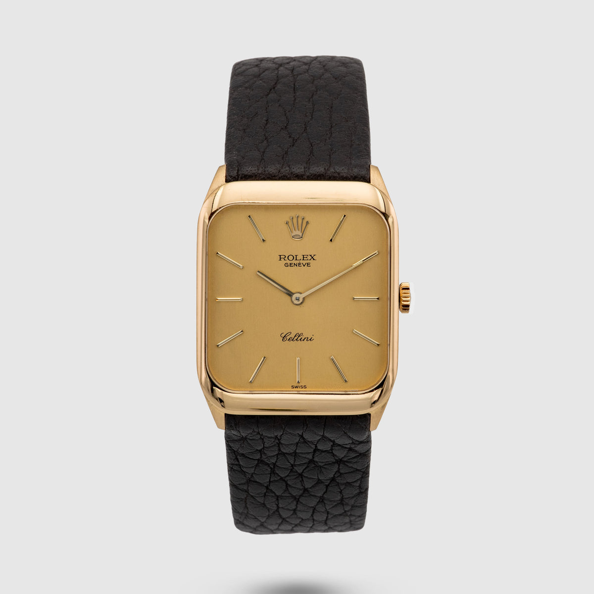 1976 Rolex Cellini Champagne Dial 18k Yellow Gold Ref. 4135