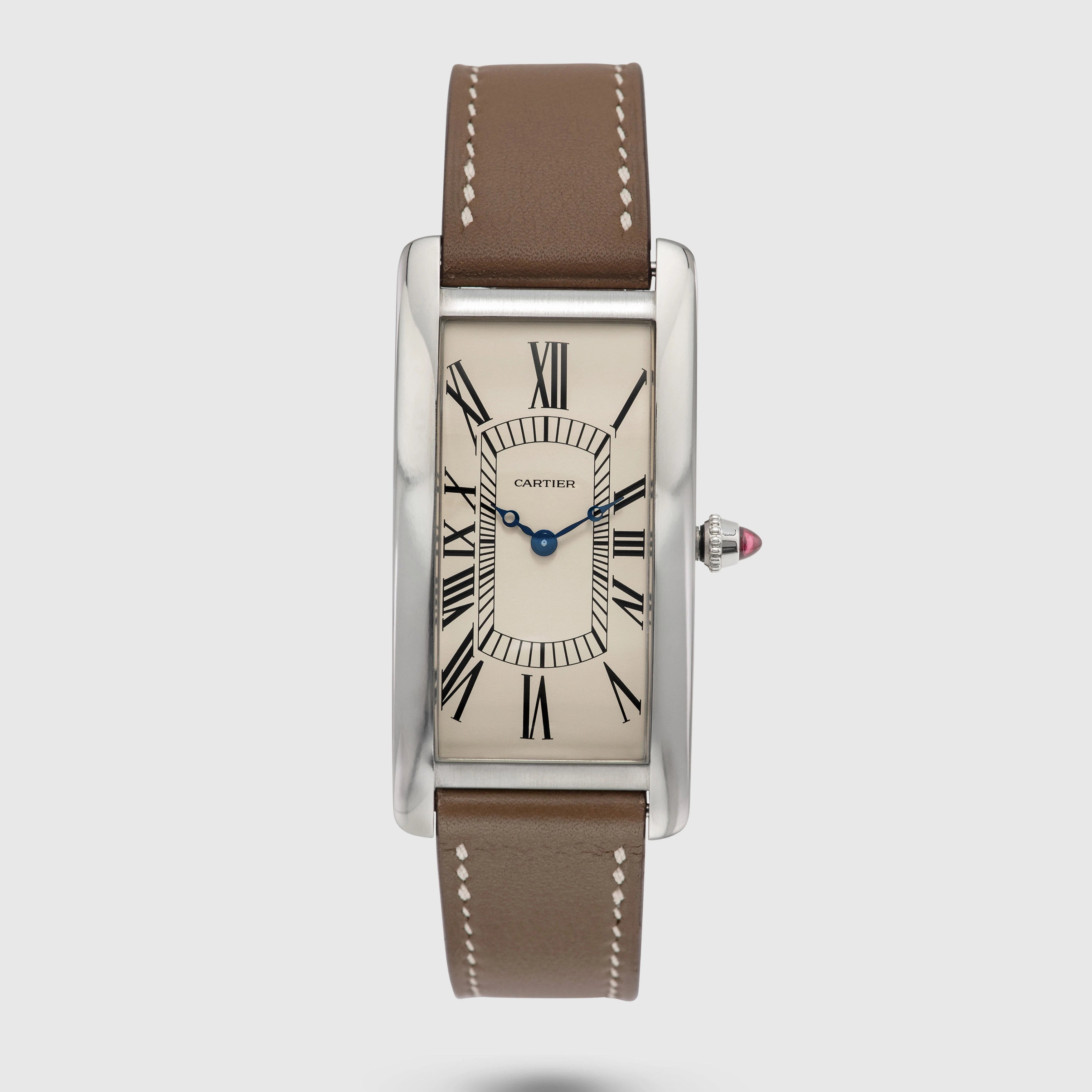 2024 Cartier Tank Cintrée Platinum Ref. WGTA0193 (Full Set)