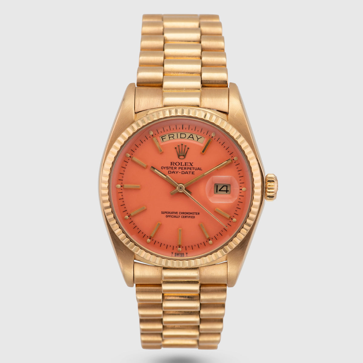 1978 Rolex Day Date Coral Stella Dial Ref. 1803