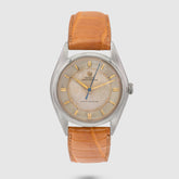 1946 Rolex Big Bubbleback Two Tone Dial Stainless Steel Ref. 5028