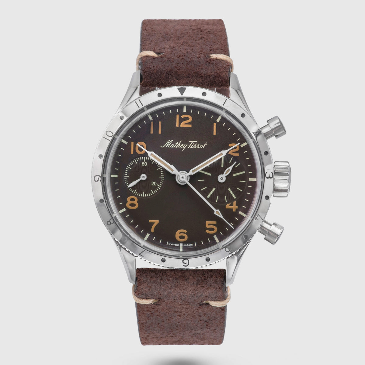 2022 Mathey Tissot x Massena Lab Type XX Brown Dial 'New' (with Box & Papers)
