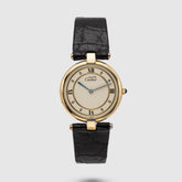 1990's Cartier Must De Vermeil Ivory Dial Ref. 590003