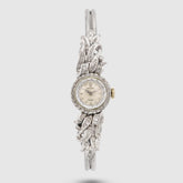 1959 Rolex Orchid Cocktail Watch White Gold with Diamonds Ref. 8792