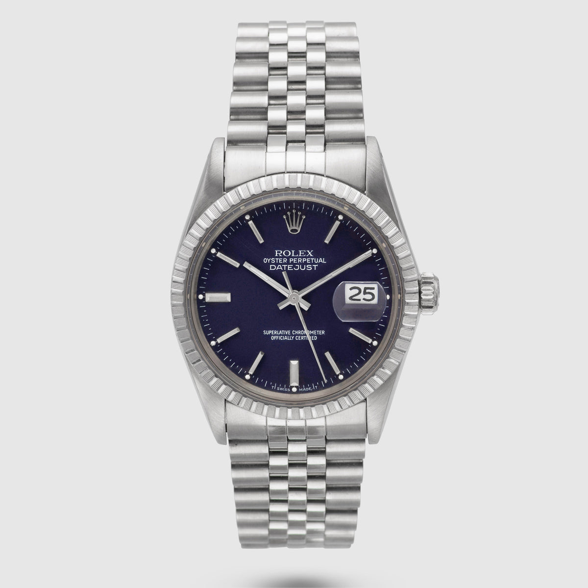 1986 Rolex Datejust Blue/Purple Dial Ref. 16030