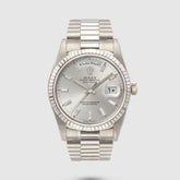1995 Rolex Day Date Baguettes Dial Arabic Discs Ref. 18239 (Saudi Papers)