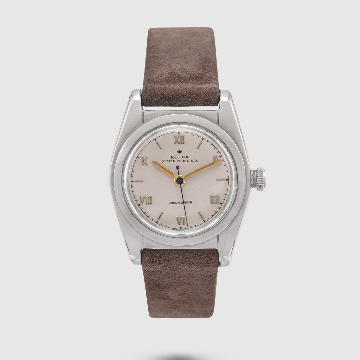 1940 Rolex Bubbleback Silver Dial Ref. 2940