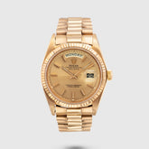 1977 Rolex Day Date 18K Pink Gold & Pink Dial Ref. 1803