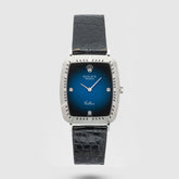 1981 Rolex Cellini Blue Vignette Dial White Gold Ref. 4087/9 (with Papers)