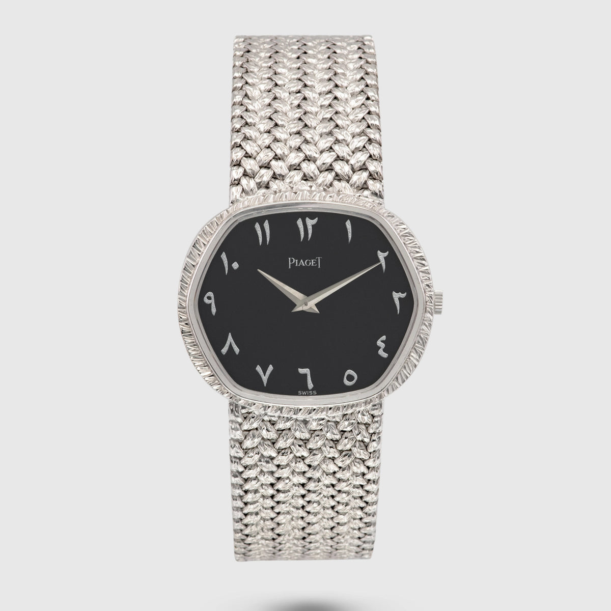1982 Piaget Onyx Dial with Eastern Hindi Numerals White Gold Ref. 9597 D2