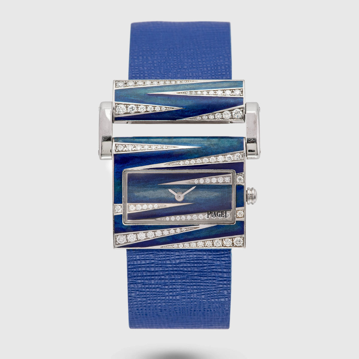 2000's Piaget Miss Protocole 18k White Gold Enamel Dial Ref. PL0317 (with Papers)