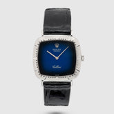 1981 Rolex Cellini Blue Vignette Dial White Gold Ref. 4084