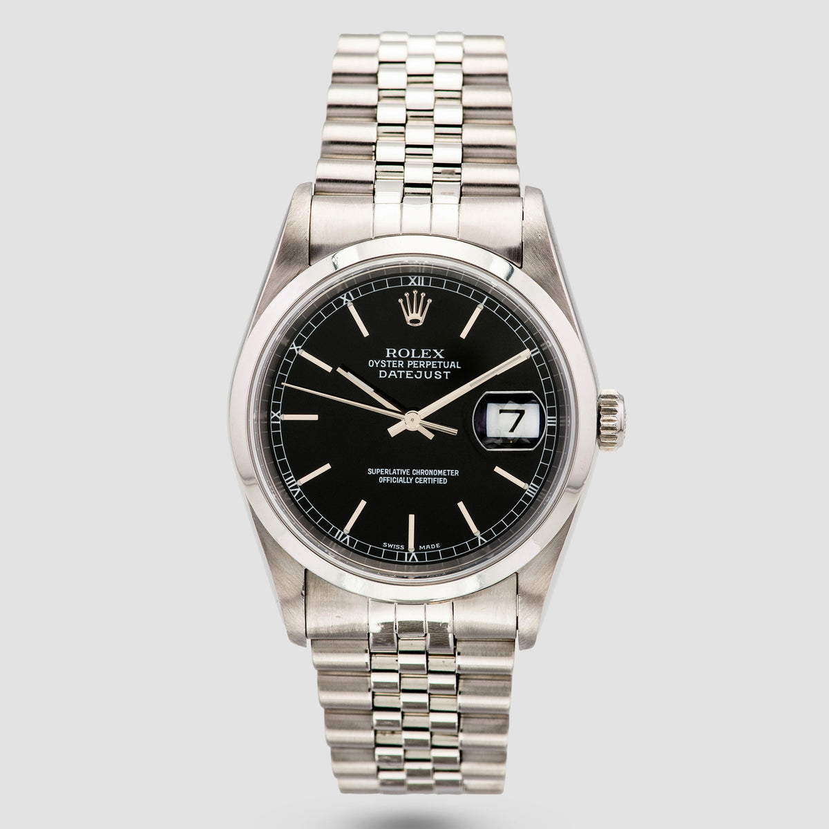 2004 Rolex Datejust Black Dial Ref. 16200
