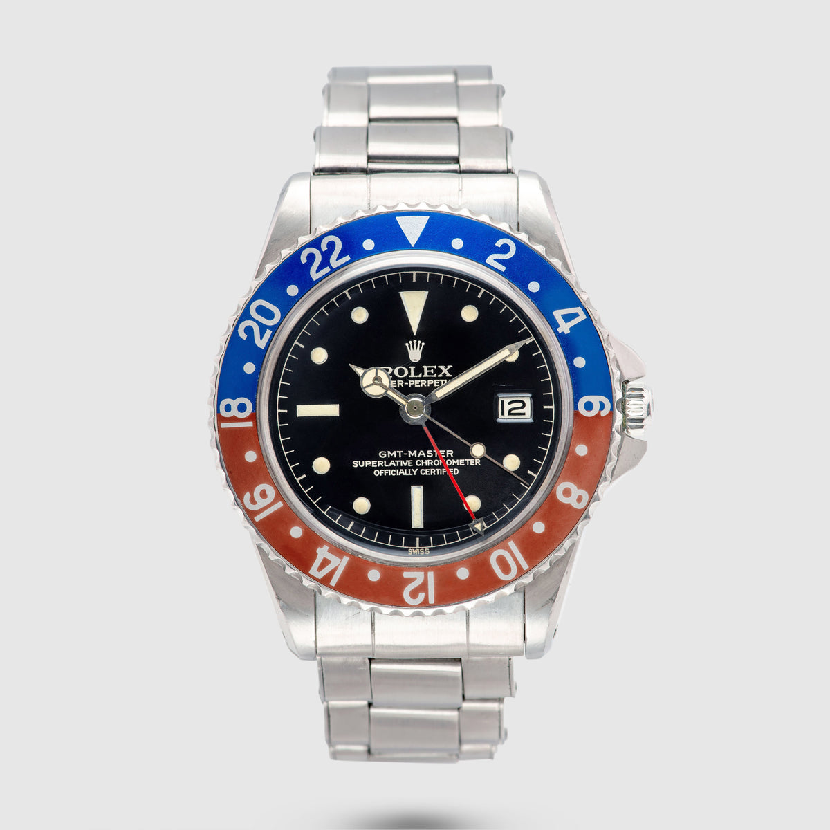 1960 Rolex GMT Master PCG Chapter Ring Gilt Dial Ref. 1675