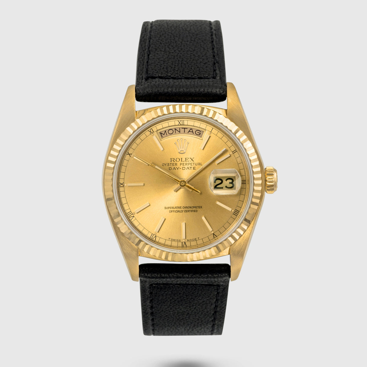 1980 Rolex Day Date Champagne Dial Ref. 18038