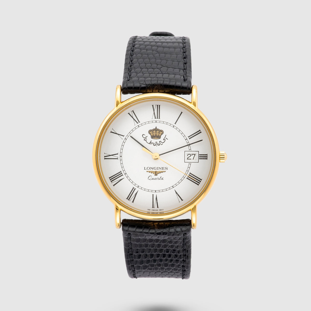 1971 Longines Presence with Crown of Jordan (with Box & Papers)