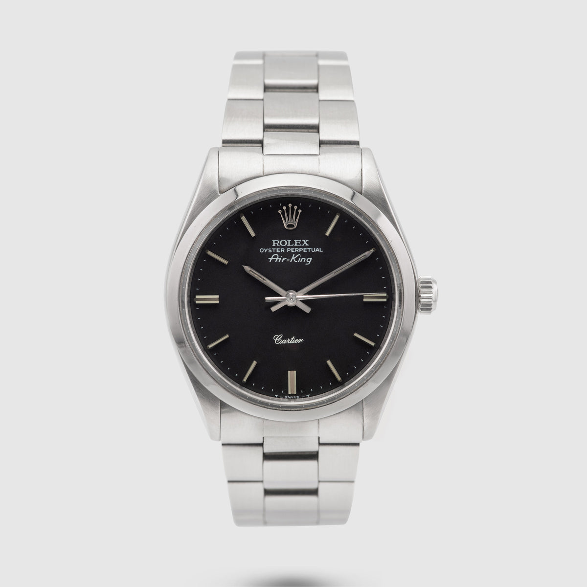 1973 Rolex Air King Double signed 'Cartier' Ref. 5500