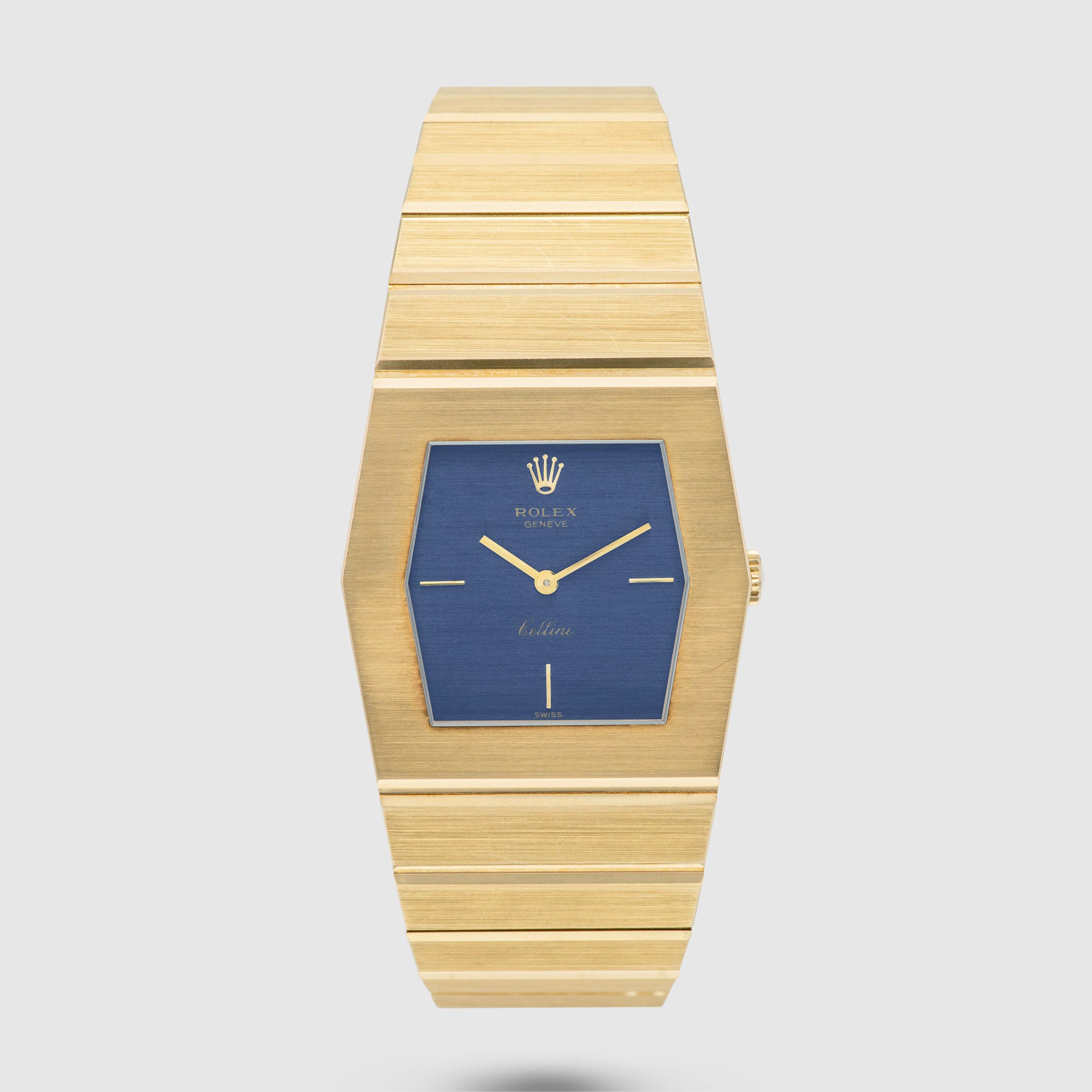 1976 Rolex King Midas Brushed Blue Dial 'NOS Ref. 4342