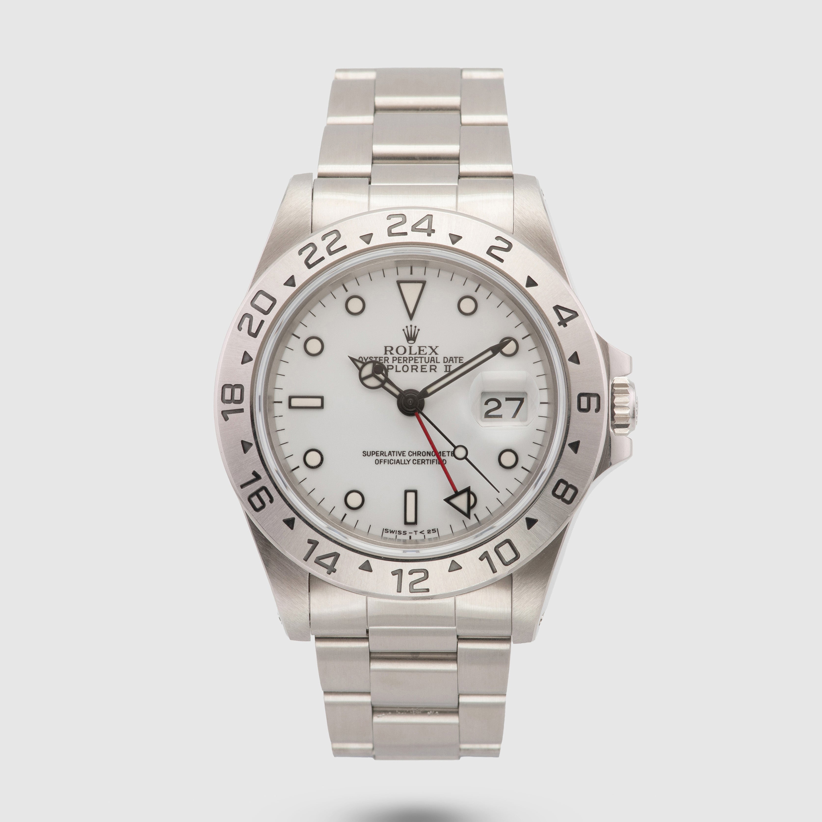 1995 Rolex Explorer II White Dial Ref. 16570 (with CPO Warranty)