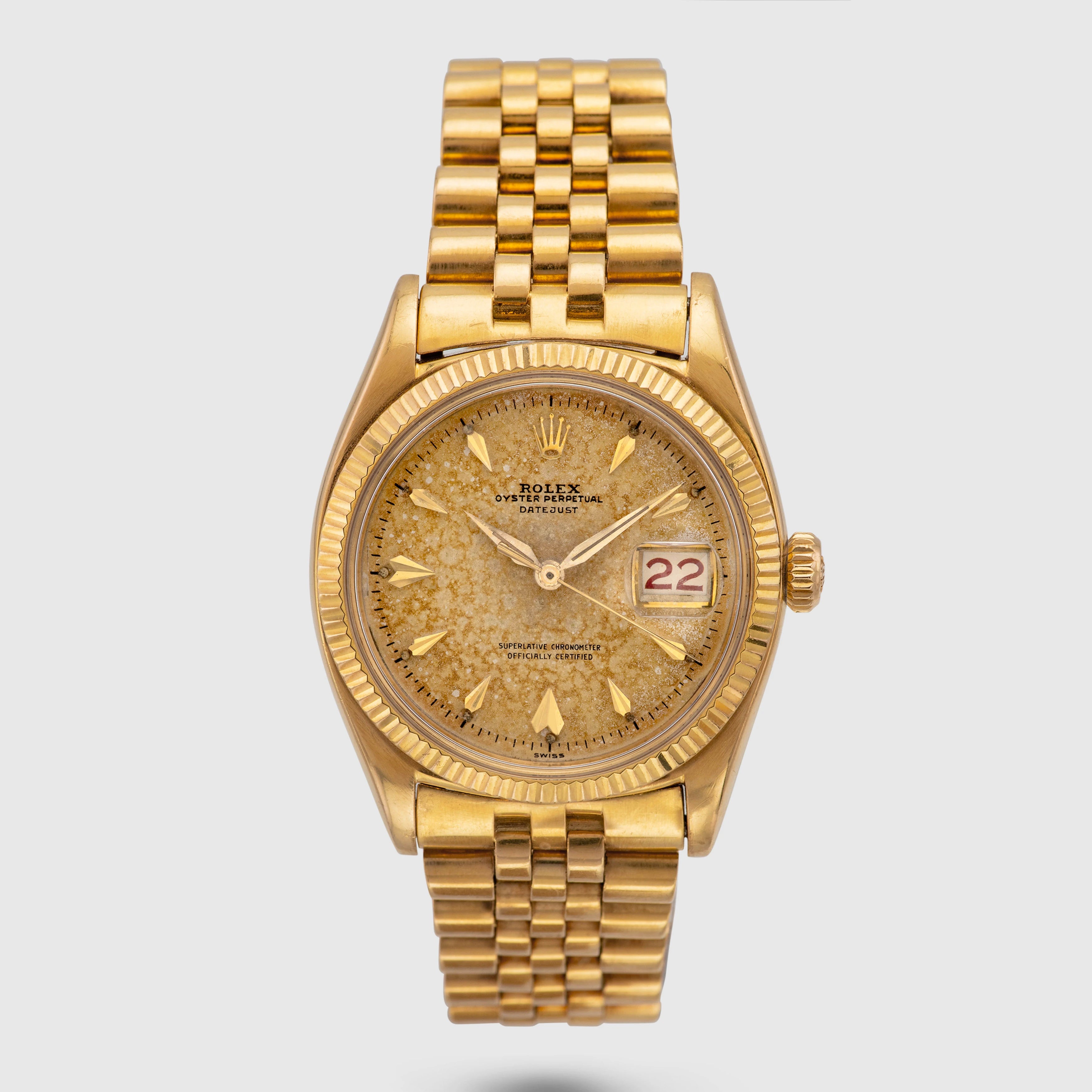 1959 Rolex Datejust Tropical Dial Ref. 6605 (Super Full Set)