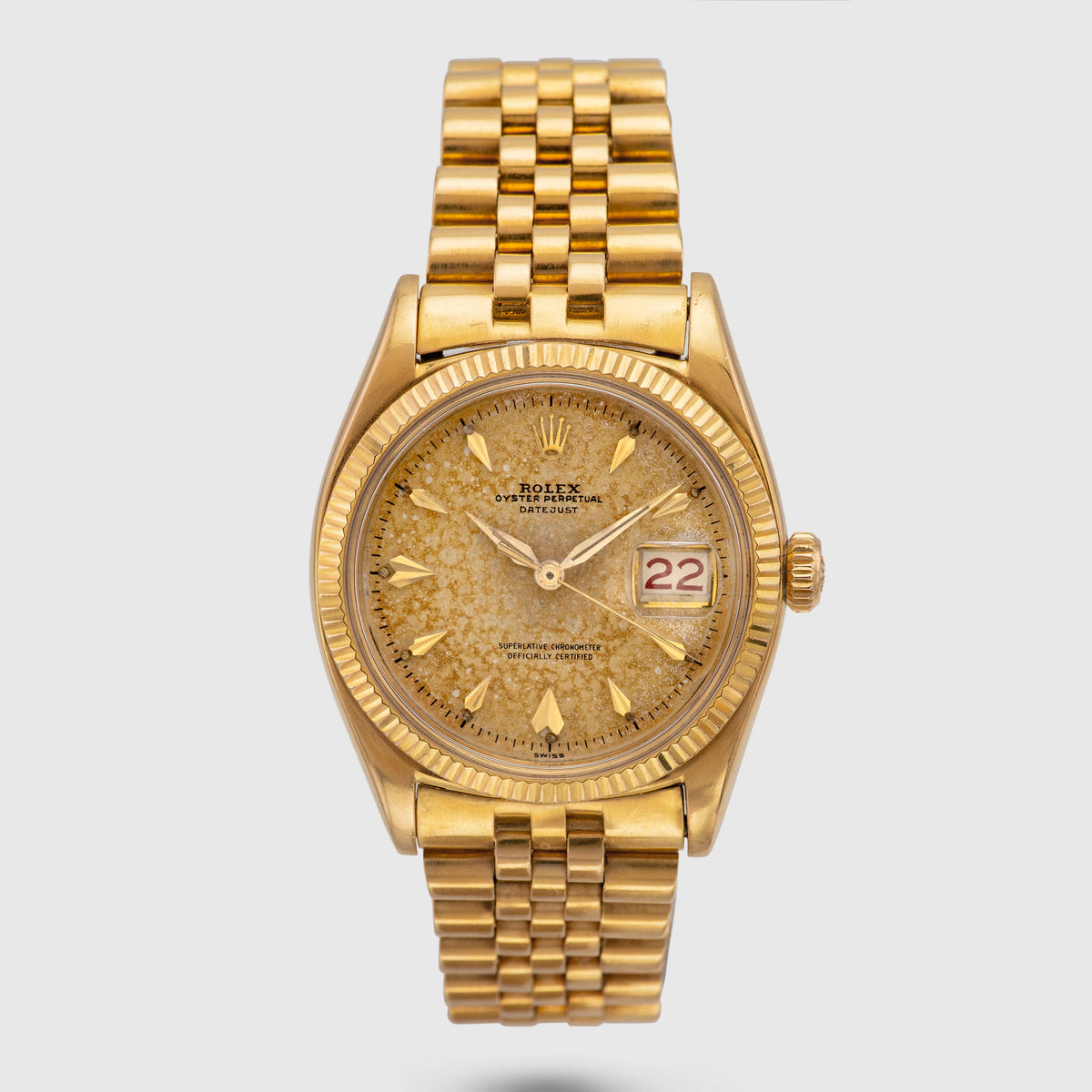 1959 Rolex Datejust Tropical Dial Ref. 6605 (Super Full Set)