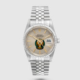 1987 Rolex Datejust Silver Dial 'UAE Armed Forces' Unpolished Like New Ref. 16030 (Full Set)