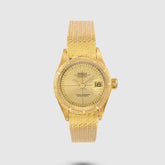 1972 Rolex Datejust Ladies Champagne Crosshair Dial Ref. 6900