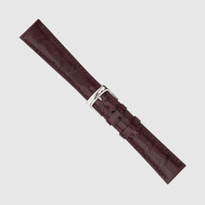 Camille Fournet Strap Alligator Matte Square Scales Crushed Raspberry (Multiple Sizes)