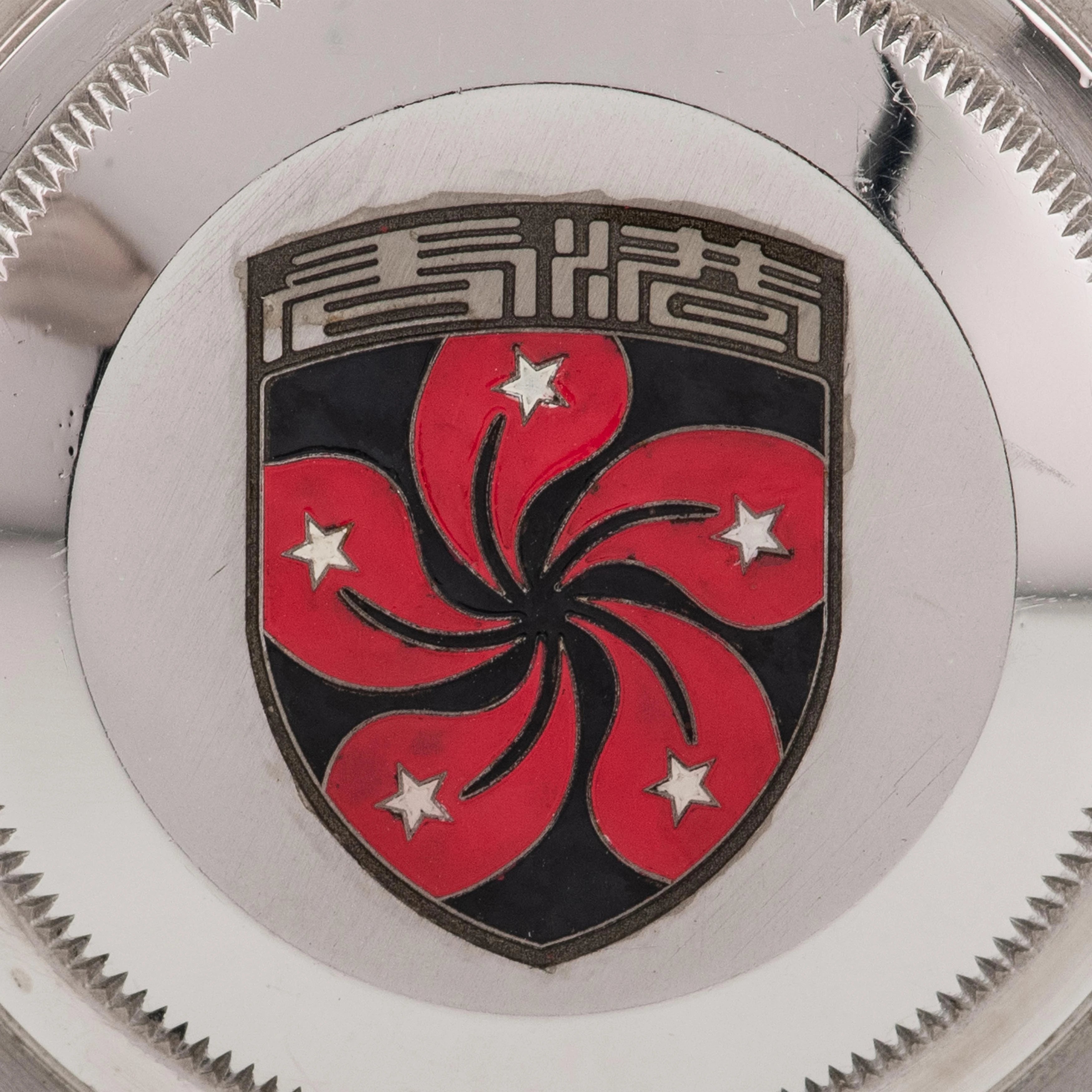 Rolex Datejust Porsche logo with Enamel case back Ref. 16234 (with Papers)