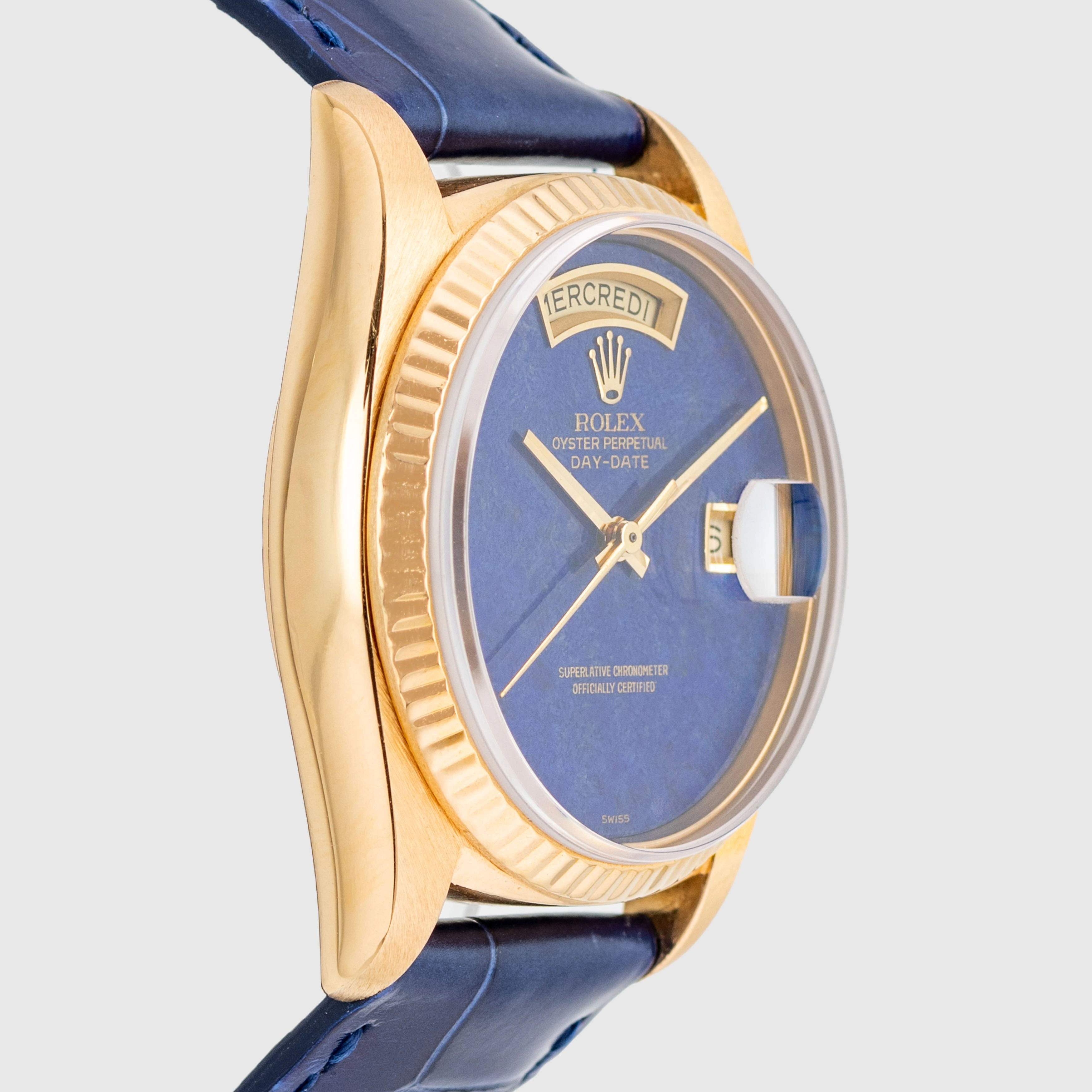 1979 Rolex Day Date Lapis Dial Ref. 18038