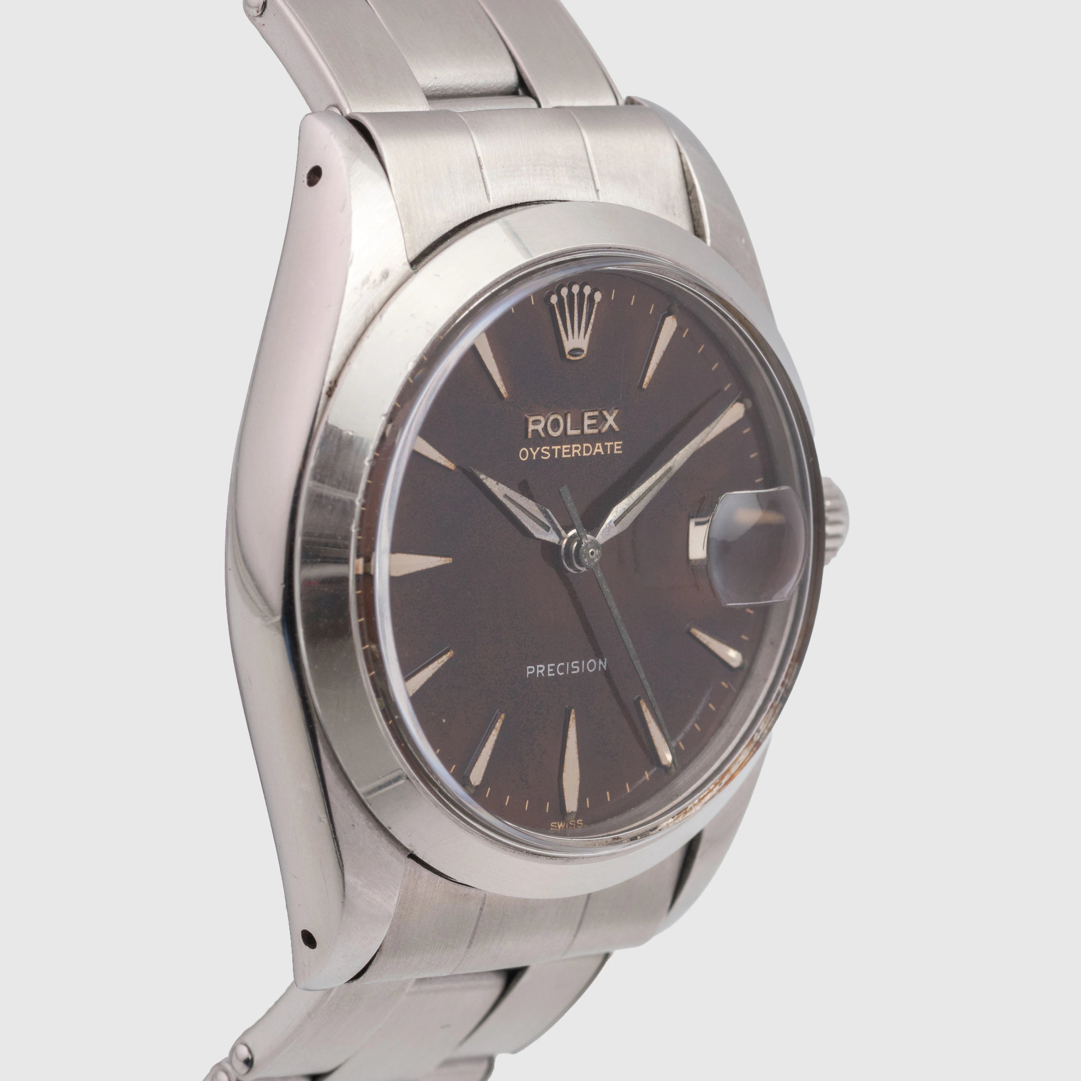 1963 Rolex Oyster Date Precision Tropical Dial Ref. 6694