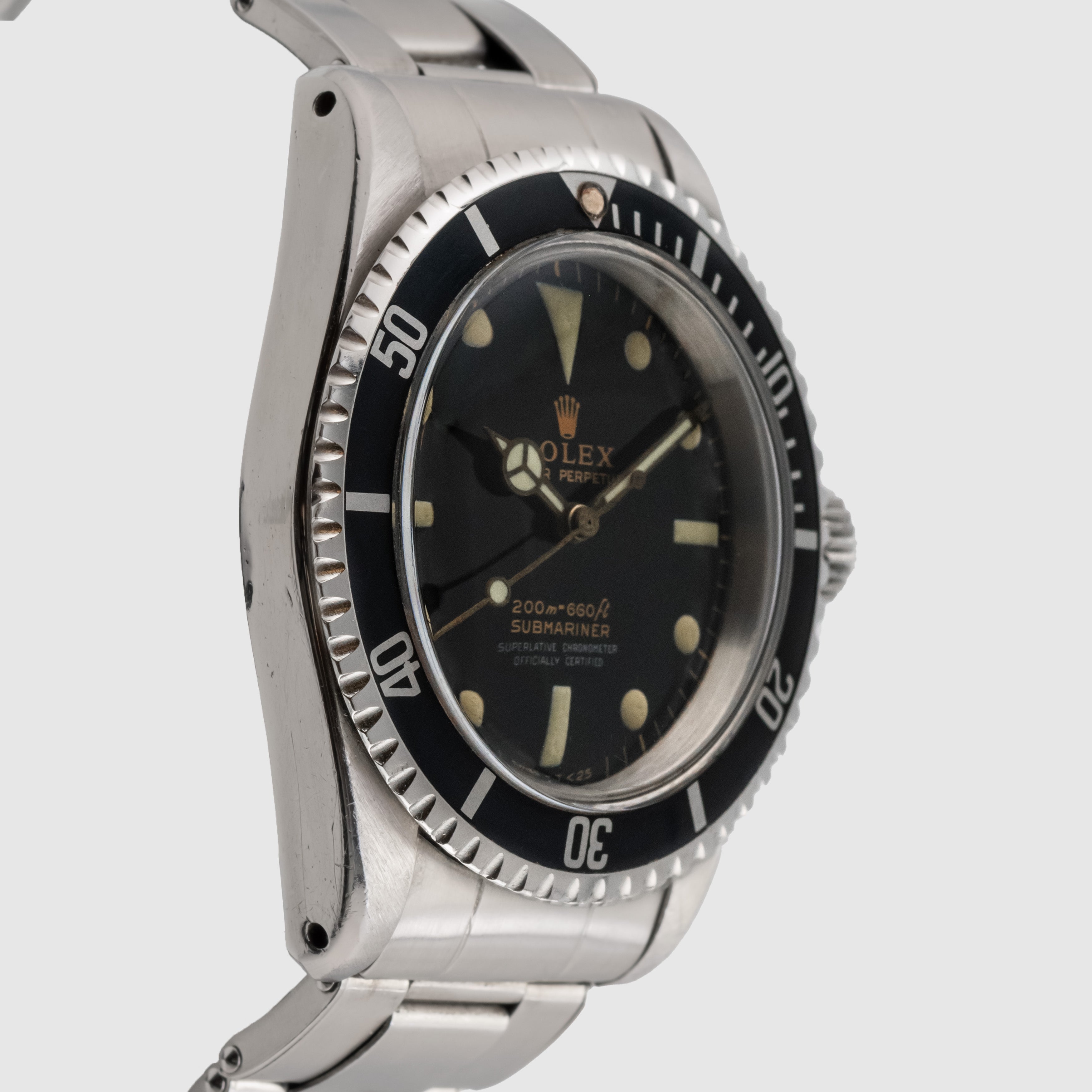 1964 Rolex Submariner Gilt Four Liner Ref. 5512