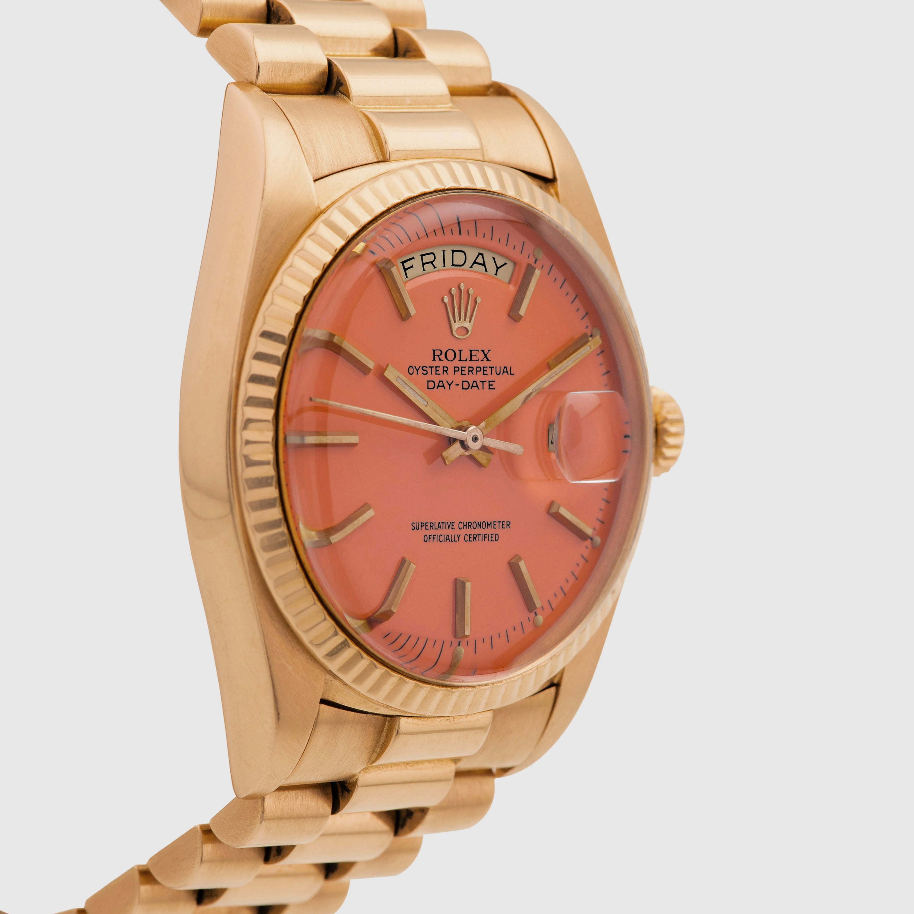 1978 Rolex Day Date Coral Stella Dial Ref. 1803