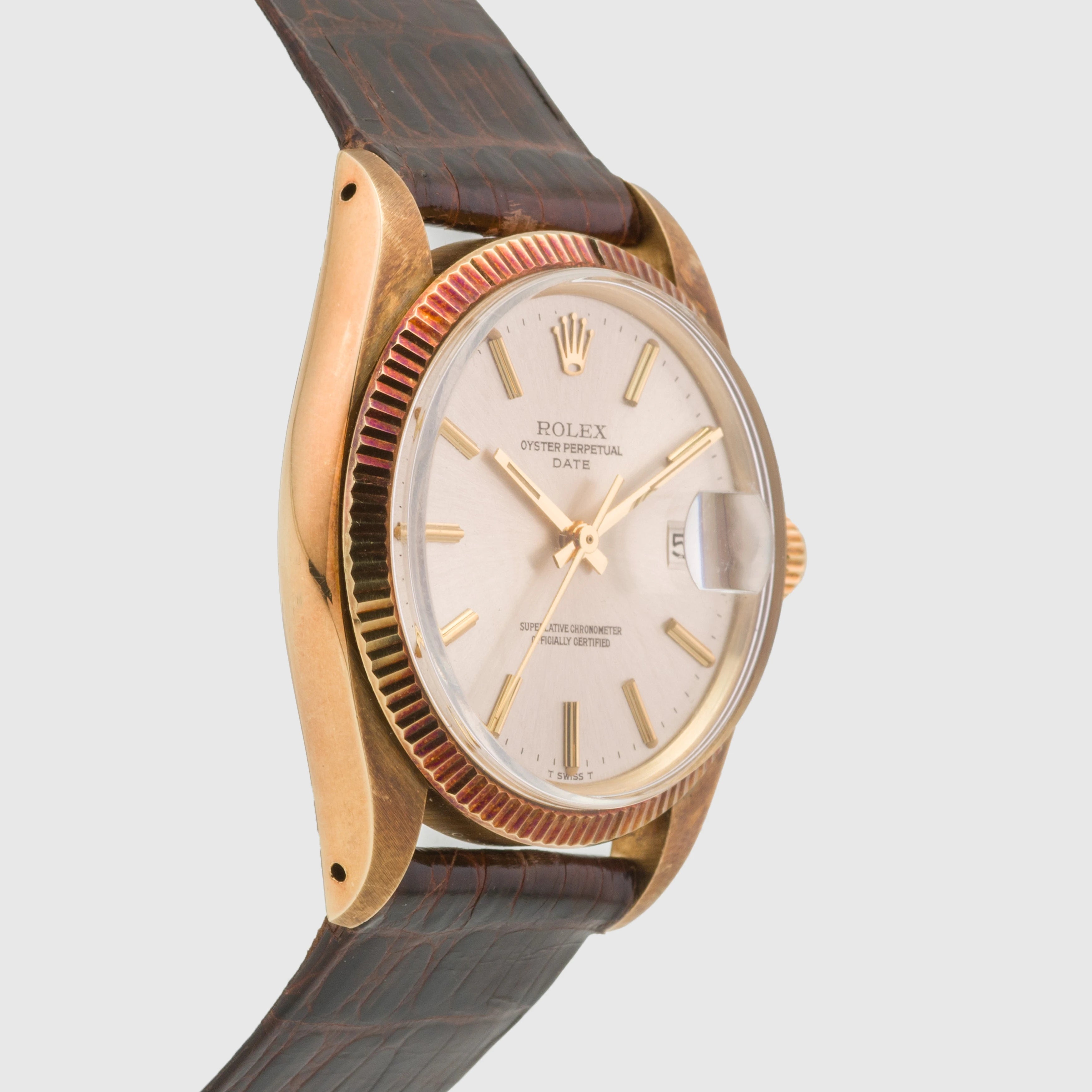 1979 Rolex Oyster Perpetual Date 14k Yellow Gold 'like new' Ref. 1503