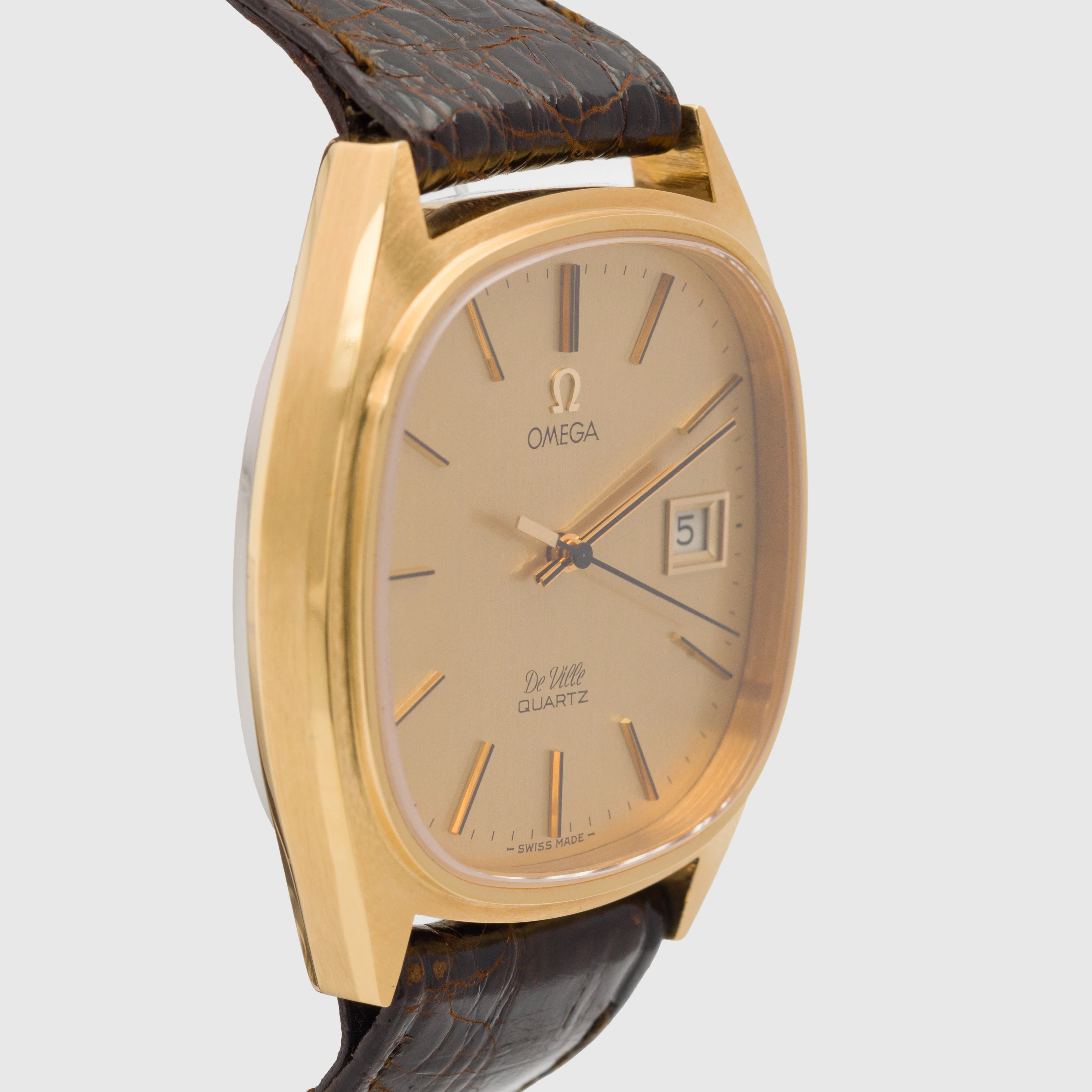 1970's Omega De Ville Champagne Dial Ref. 192.0034 (Box)