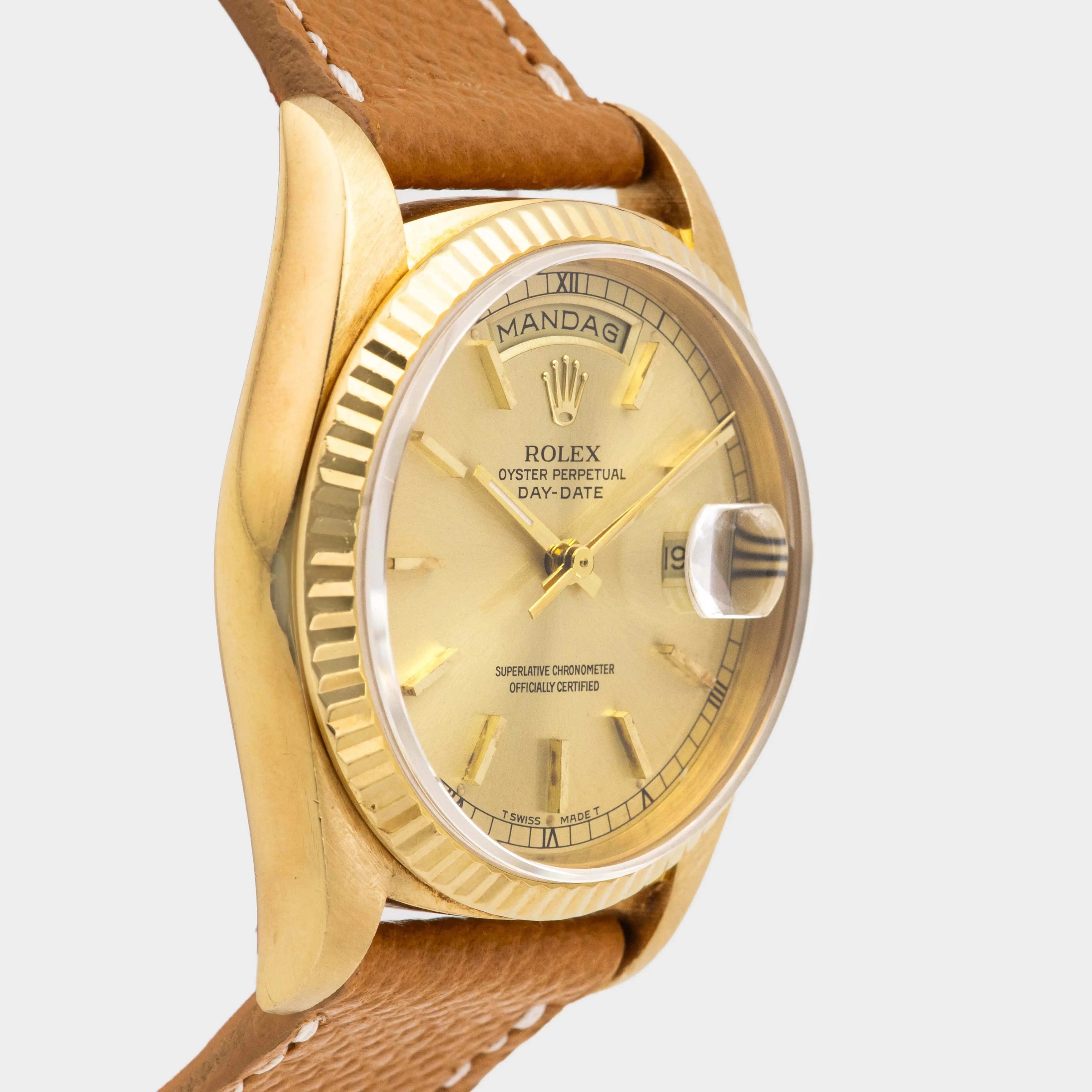 1989 Rolex Day Date Champagne Dial Ref. 18238