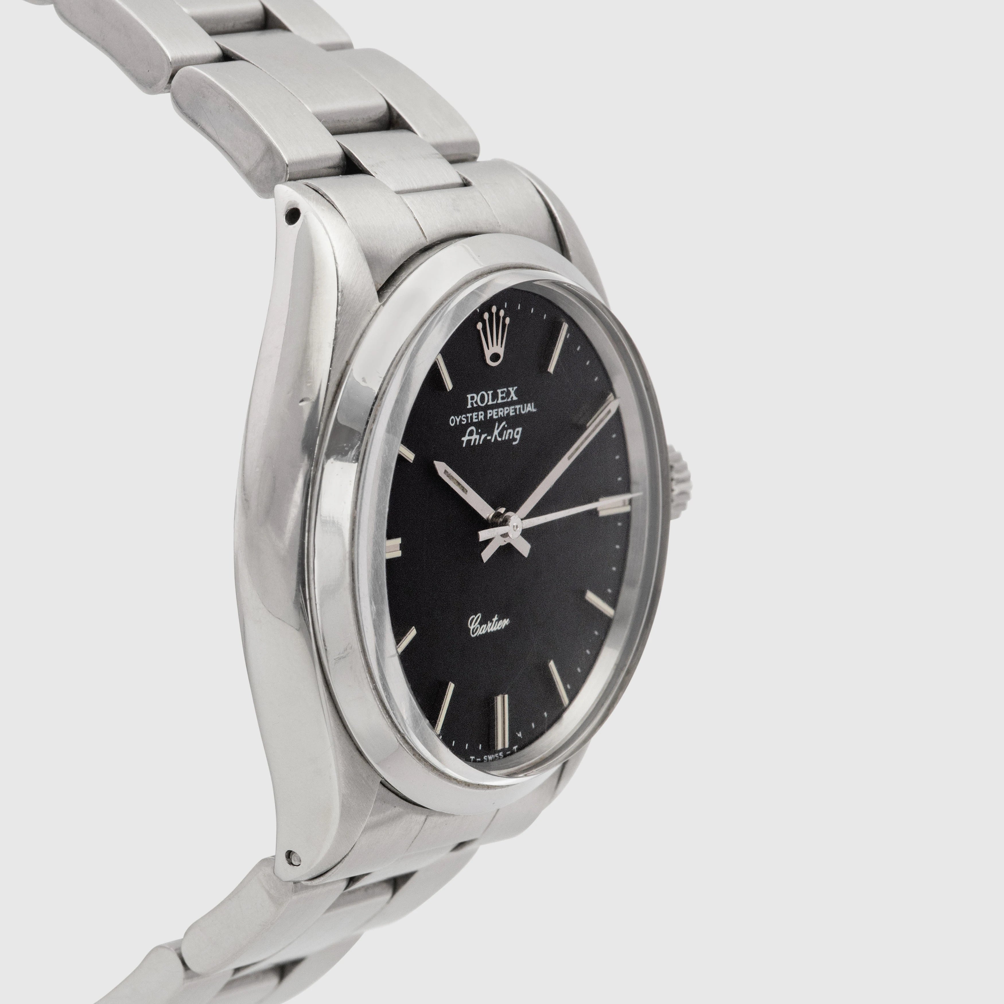 1973 Rolex Air King Double signed 'Cartier' Ref. 5500
