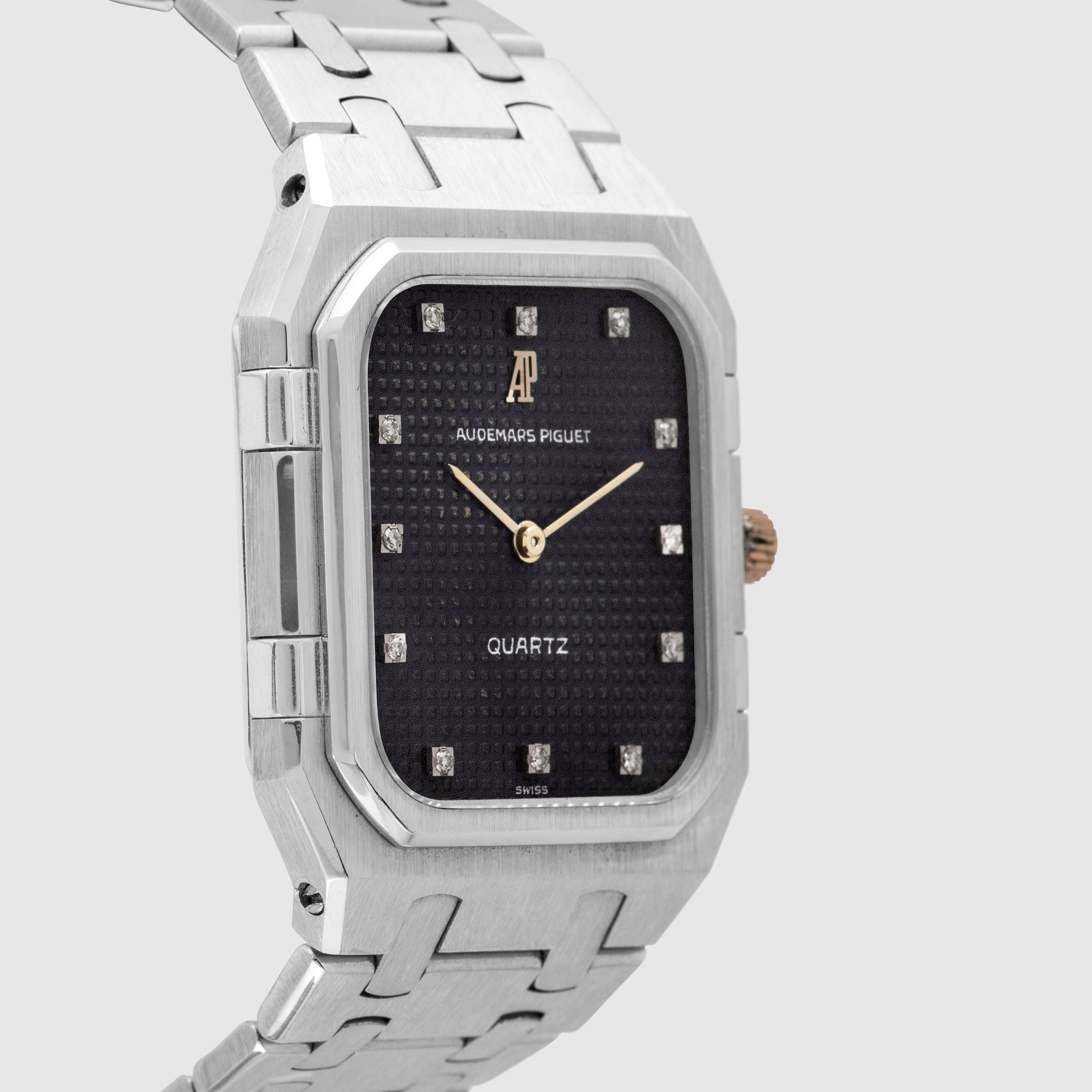 1984 Audemars Piguet Royal Oak Jumbo White Gold Diamond Dial Ref. 6005BC (with Box & Extract from the Archives)