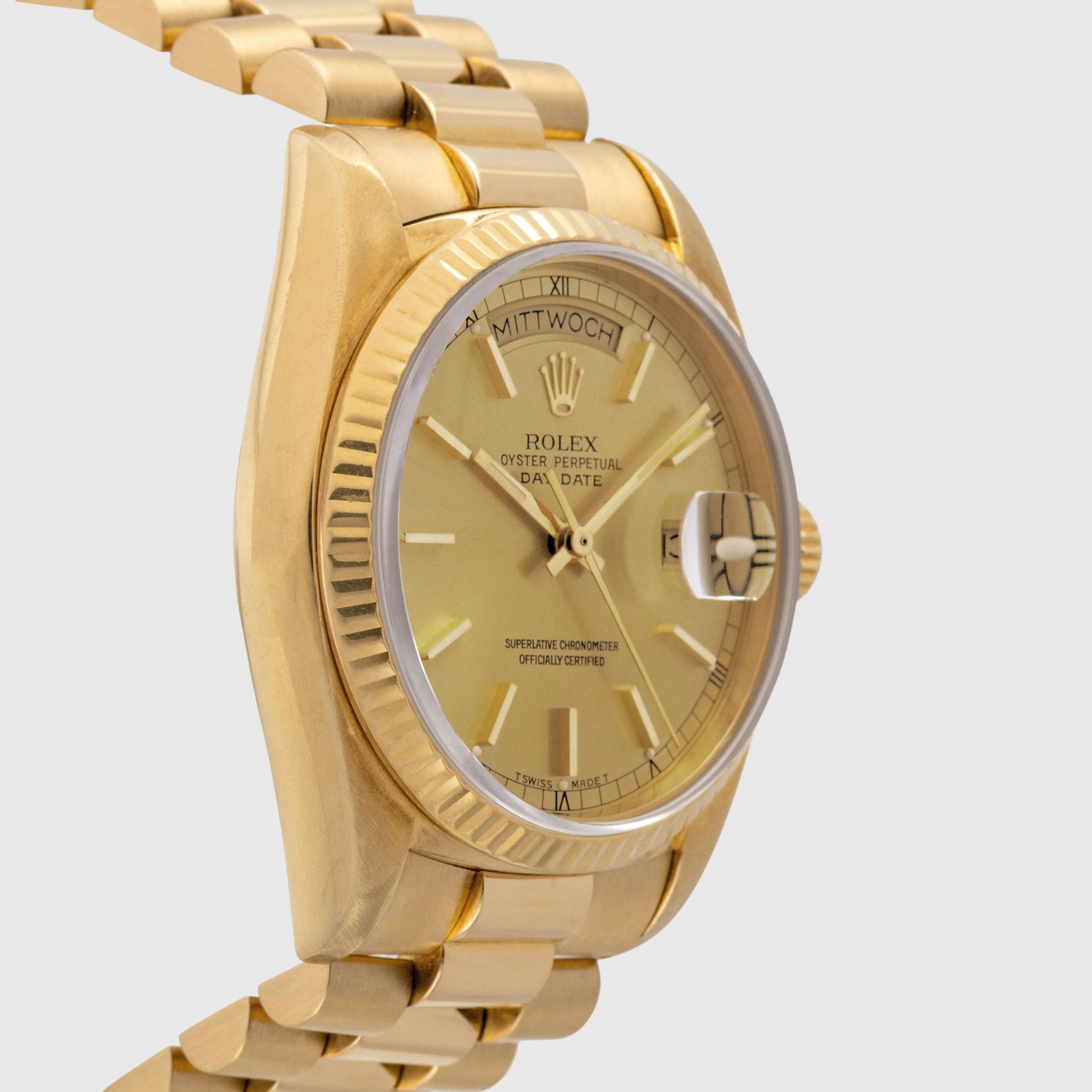 1978 Rolex Day Date Champagne Dial Ref. 18038