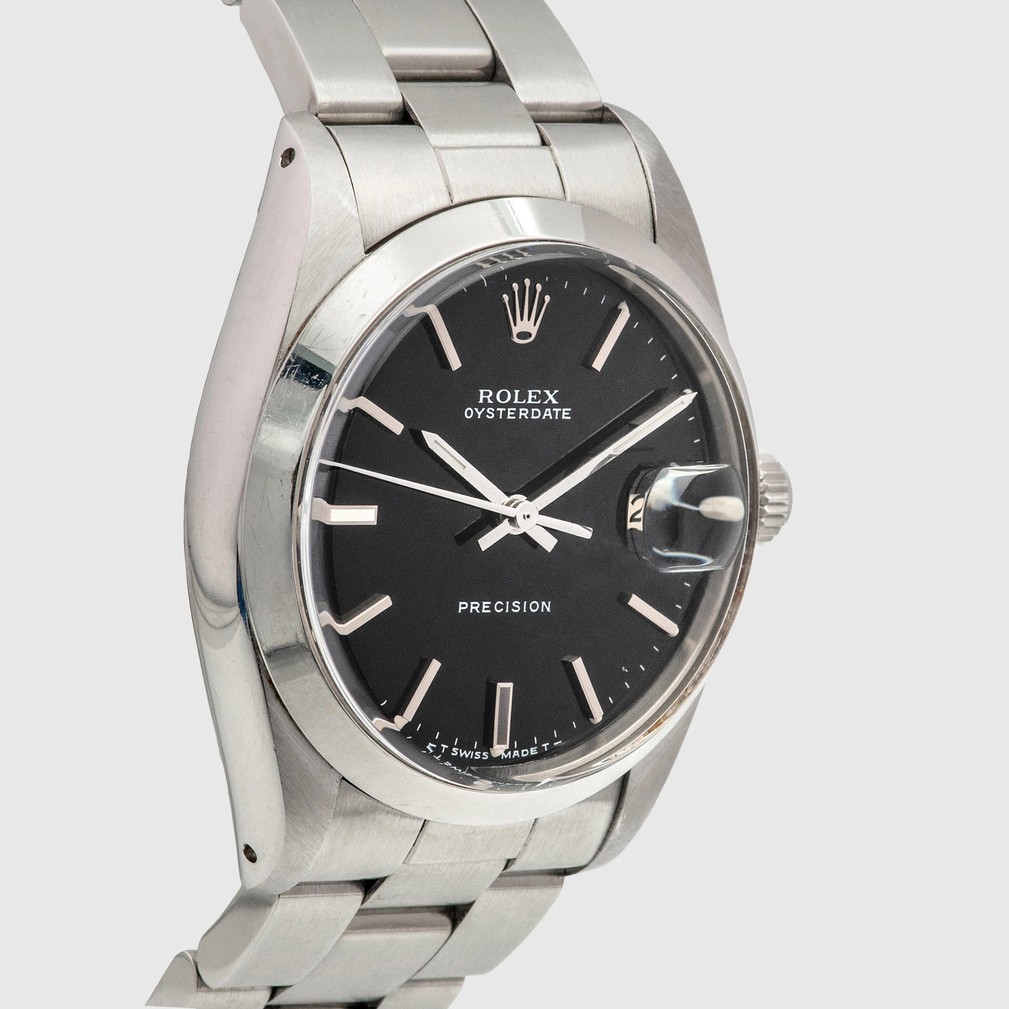 1967 Rolex Oyster Date Precision Black Dial Ref. 6694